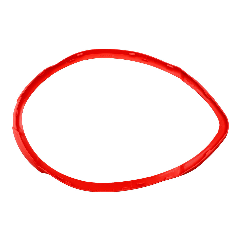 LS2 MX437 Fast Evo Bezel Down - Red (M-L)