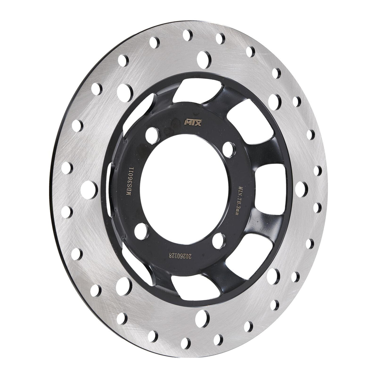 MTX Brake Disc Solid Type Front