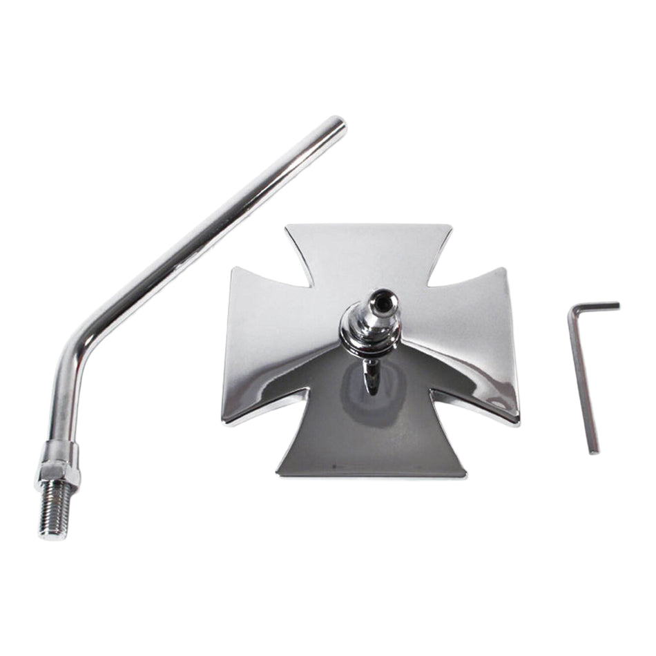 Whites Mirror - Maltese Cross 10mm Fitting