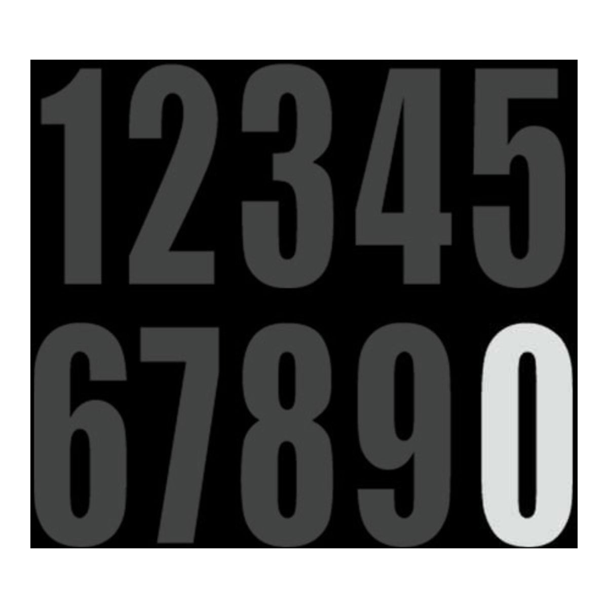 DRC Motion Standard Number MX3 White 0