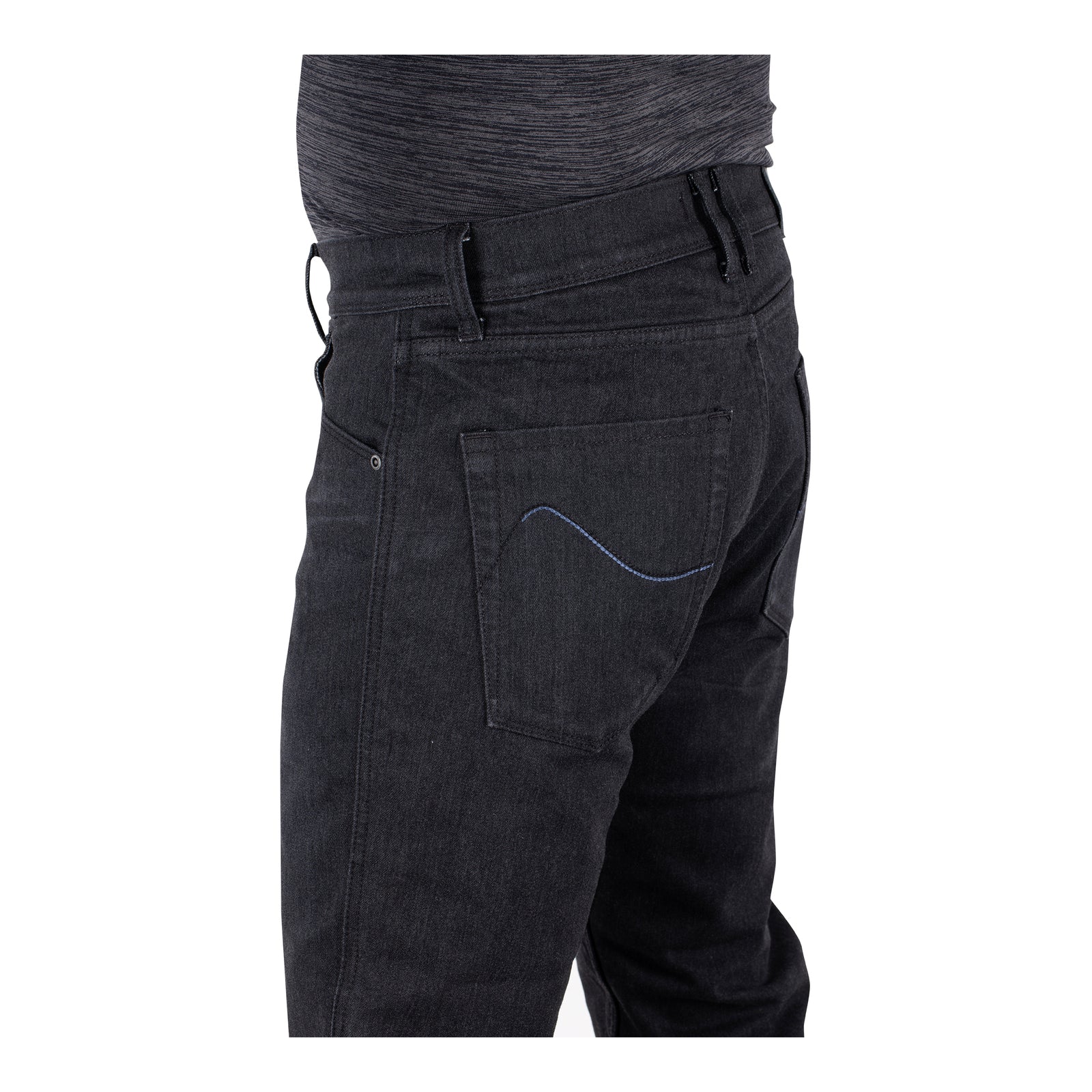 Oxford OA Marshal AAA Straight Men's Jeans - Black (Regular)