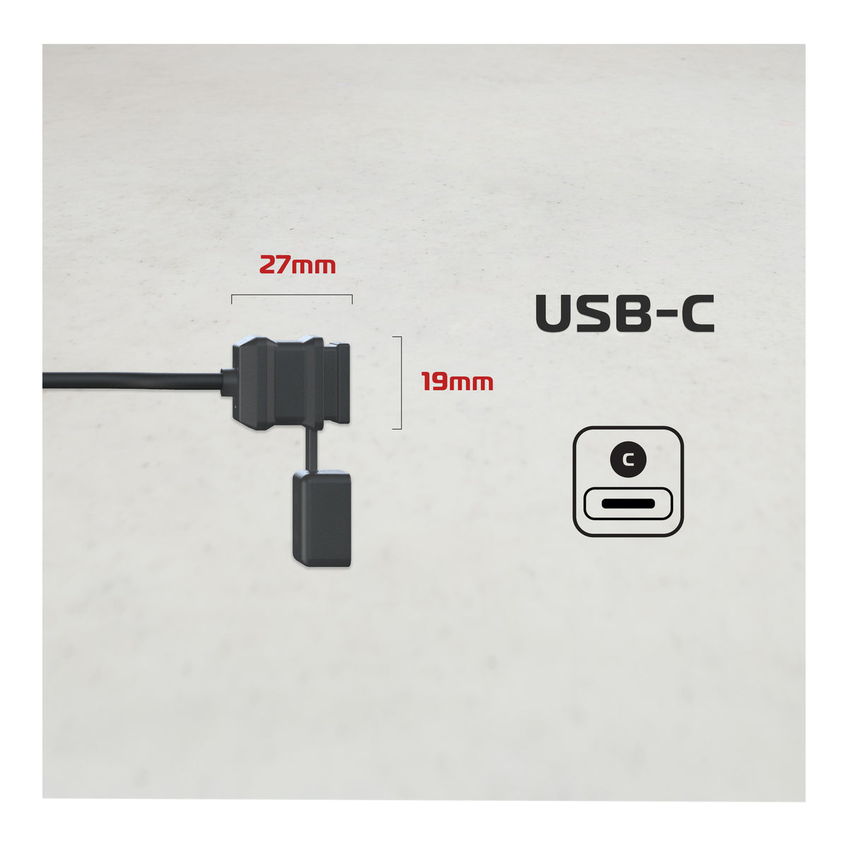 Oxford USB Type C 3.0amp Charging Kit