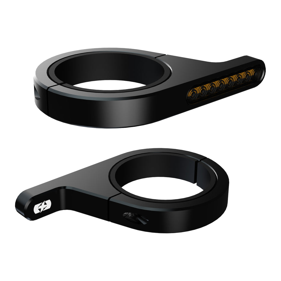 Oxford Darkturner - Sequential Fork Mounted Indicators
