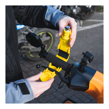 Oxford Security Lever Lock Alarm - Yellow