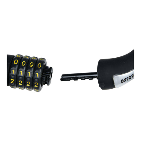 Oxford Combi 8 Resettable Combi Lock 8mm X 1800mm