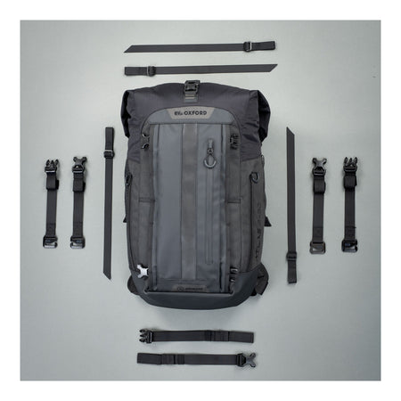 Oxford Atlas B-20 Advanced Backpack - Charcoal / Black