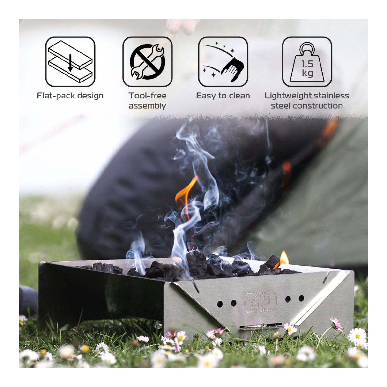 Oxford Fire Pit (includes the Carrying Case)