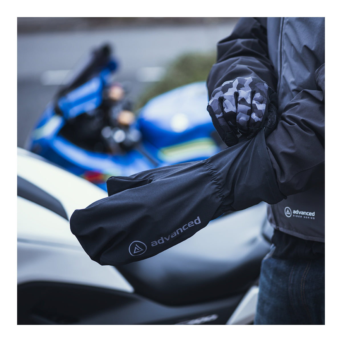 Oxford Rainseal Waterproof Pro Over Gloves - Black
