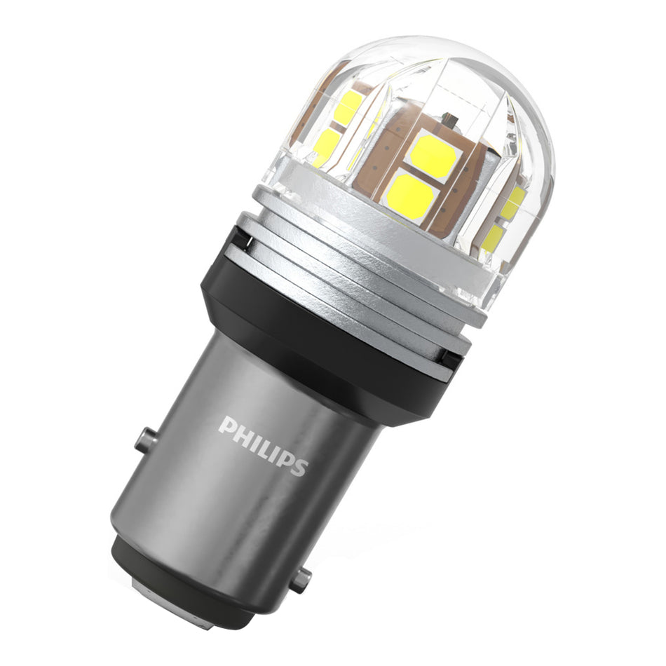Philips LED Bulb P21/5W 11499 ST 12V CU70 White (Pair)