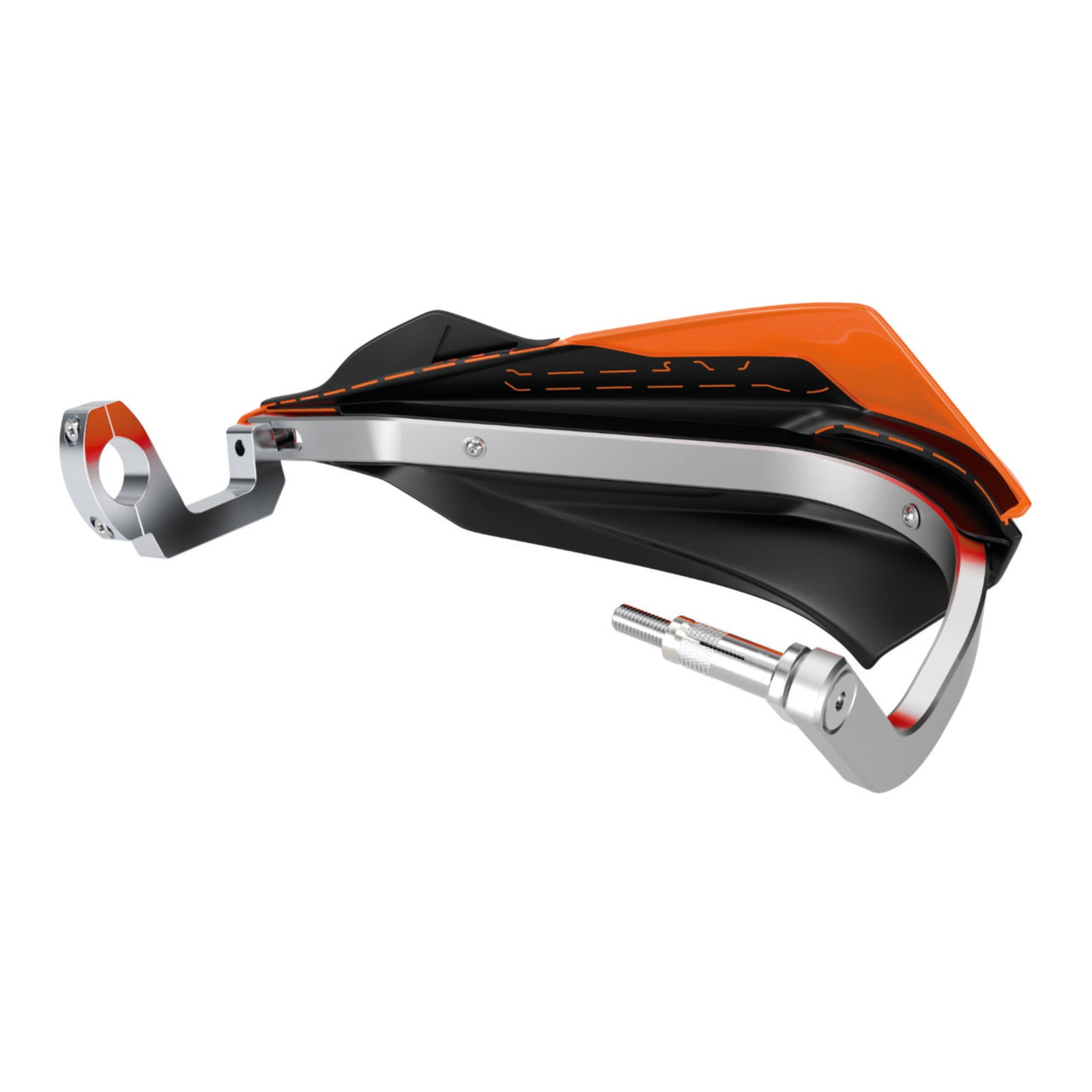 Polisport Handguard Trail Blazer - Nardo Grey / Black