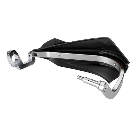 Polisport Trail Blazer Handguard with Metal Bar - Black / Black
