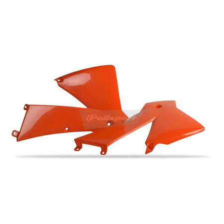 Polisport Radiator Scoops KTM SX 01-04/EXC '03-'04 Orange