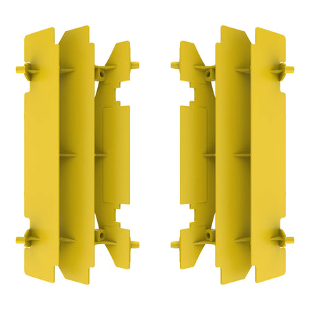 Polisport Radiator Louvers Suzuki RM125 / RM250 / DRZ400 - Yellow
