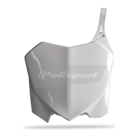 NUMBER PLATE HON CRF250R 10-13 /CRF450R 09-12 WHT