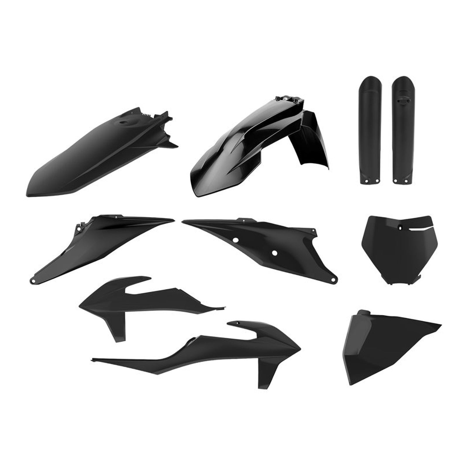 Polisport MX Kit KTM SX/SX-F/XC/XC-F '19-'21 Black
