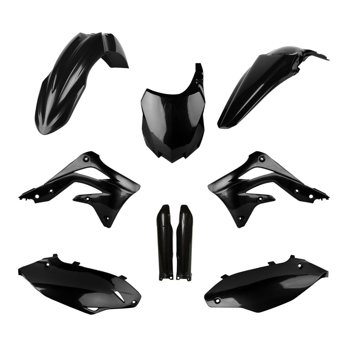 Polisport Full Kit Kawasaki KX450F '13–'15 - Black