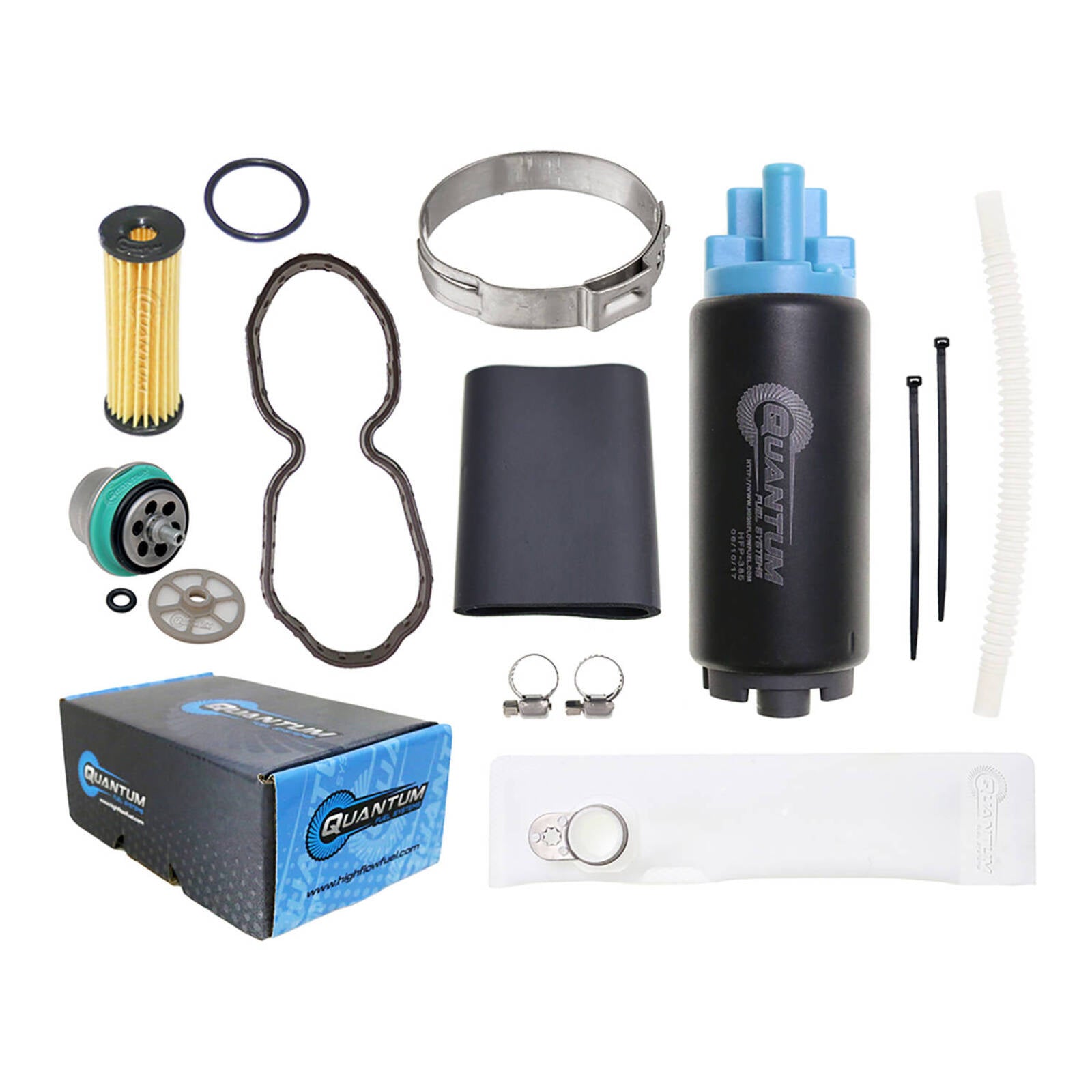 Quantum In-tank EFI Fuel Pump with Regulator, Tank Seal, Filter