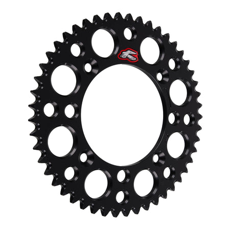 Renthal Rear Sprocket Black 49T Alloy 7075-T6 Grooved
