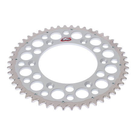 Renthal Sprocket Twinring Silver 50T Bi-metal Grooved