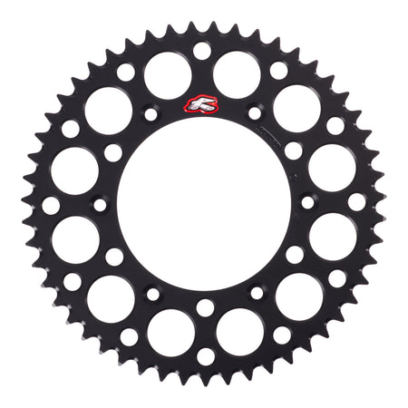 Renthal Sprocket Rear Black 51T Alloy 7075 T6 Grooved