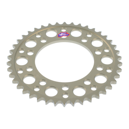 Renthal Rear Sprocket T6 Grooved 7075 Alloy - Silver [Honda]