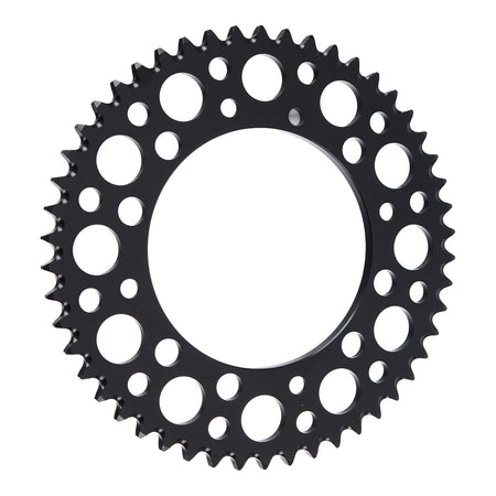 Renthal Rear Sprocket - Black 50T Alloy 7075-T6 Grooved