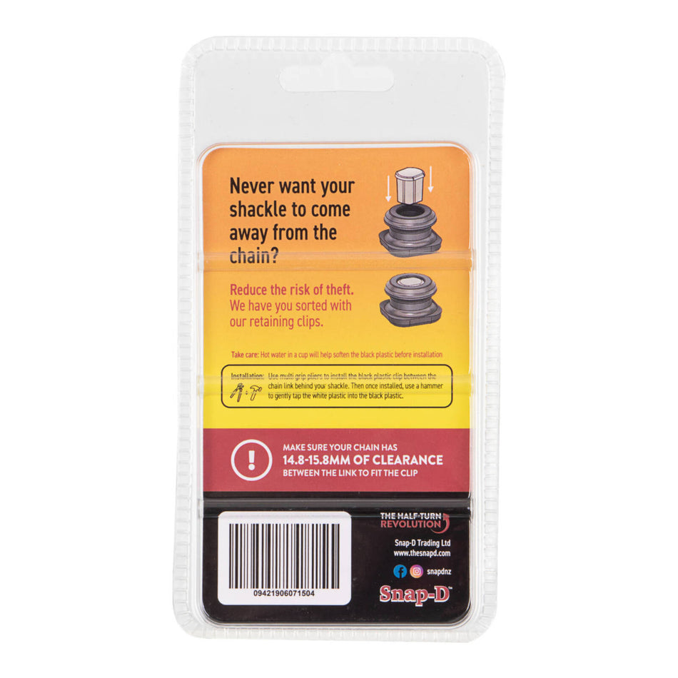Snap-D 6-pack Anti-Theft Retaining Clip