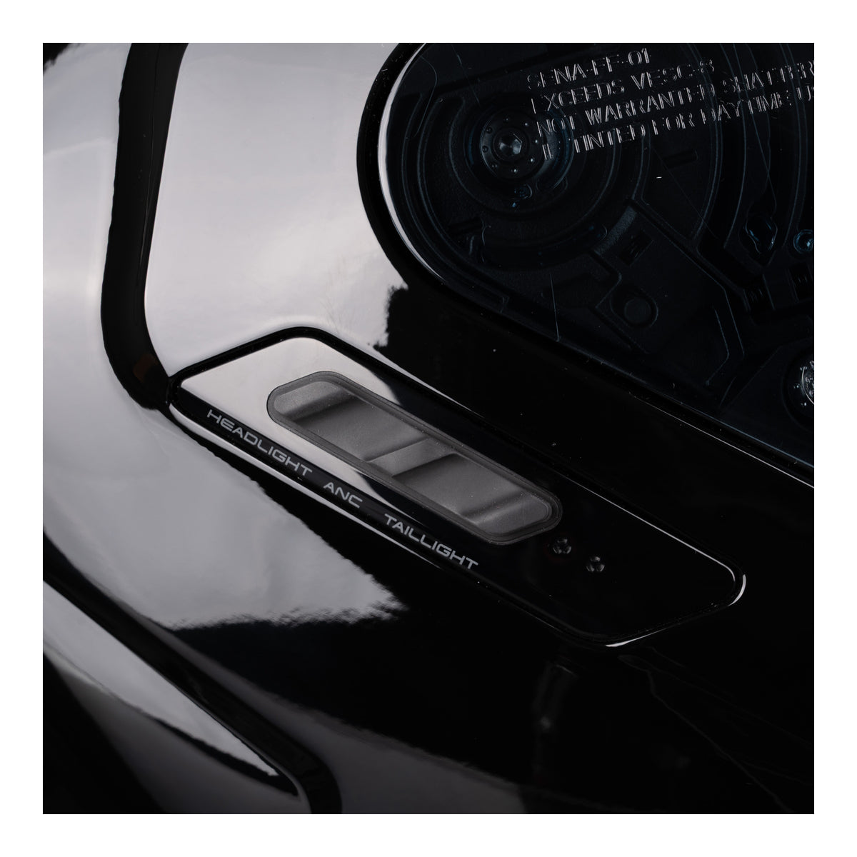 Sena Phantom ANC Smart Helmet with Mesh Comms - Gloss Black