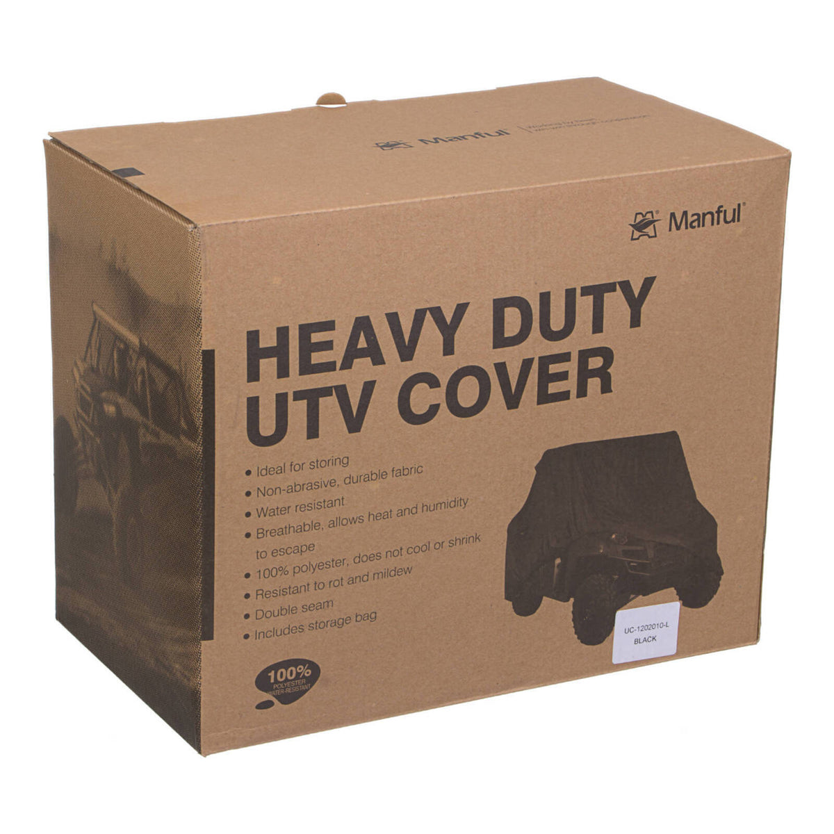 Whites Premium Bike Cover - Large UTV - Black