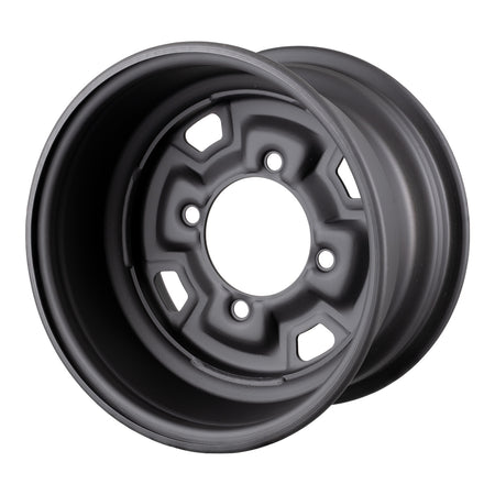 Whites ATV/UTV Steel Rim 12x7 Can-Am Front & Rear 4/137 +12.7 - Black
