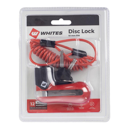 WMP Disc Lock 10mm Pin With Disc Lock Reminder