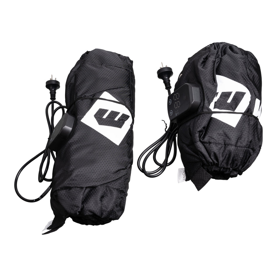 WMP C7 Digital Tyre Warmer 30-90°C 120/200+ Pair Black