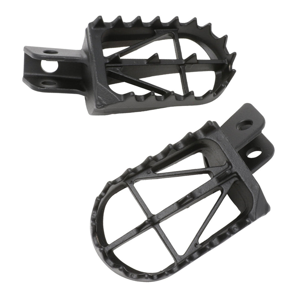 Zeta Wide Foot Pegs CrMo Mid - KLX110 / 110L / DR-Z50 / 70 / 110