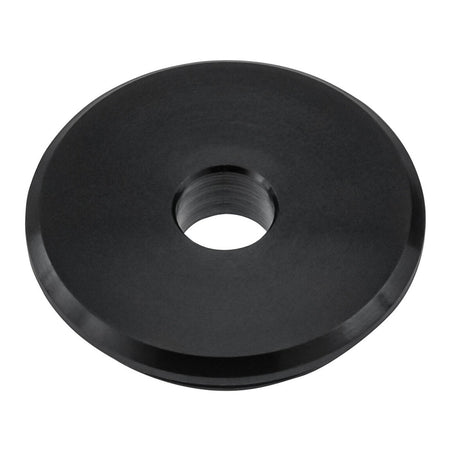 Zeta Aluminium Throttle Tube Replacement End Plug with O-Ring - Black