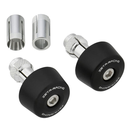 Zeta Bar-End Sliders - Black (Pair)