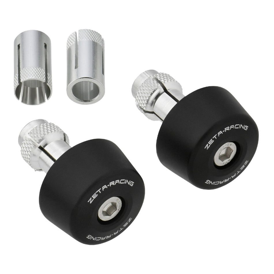 Zeta Bar-End Sliders - Black (Pair)