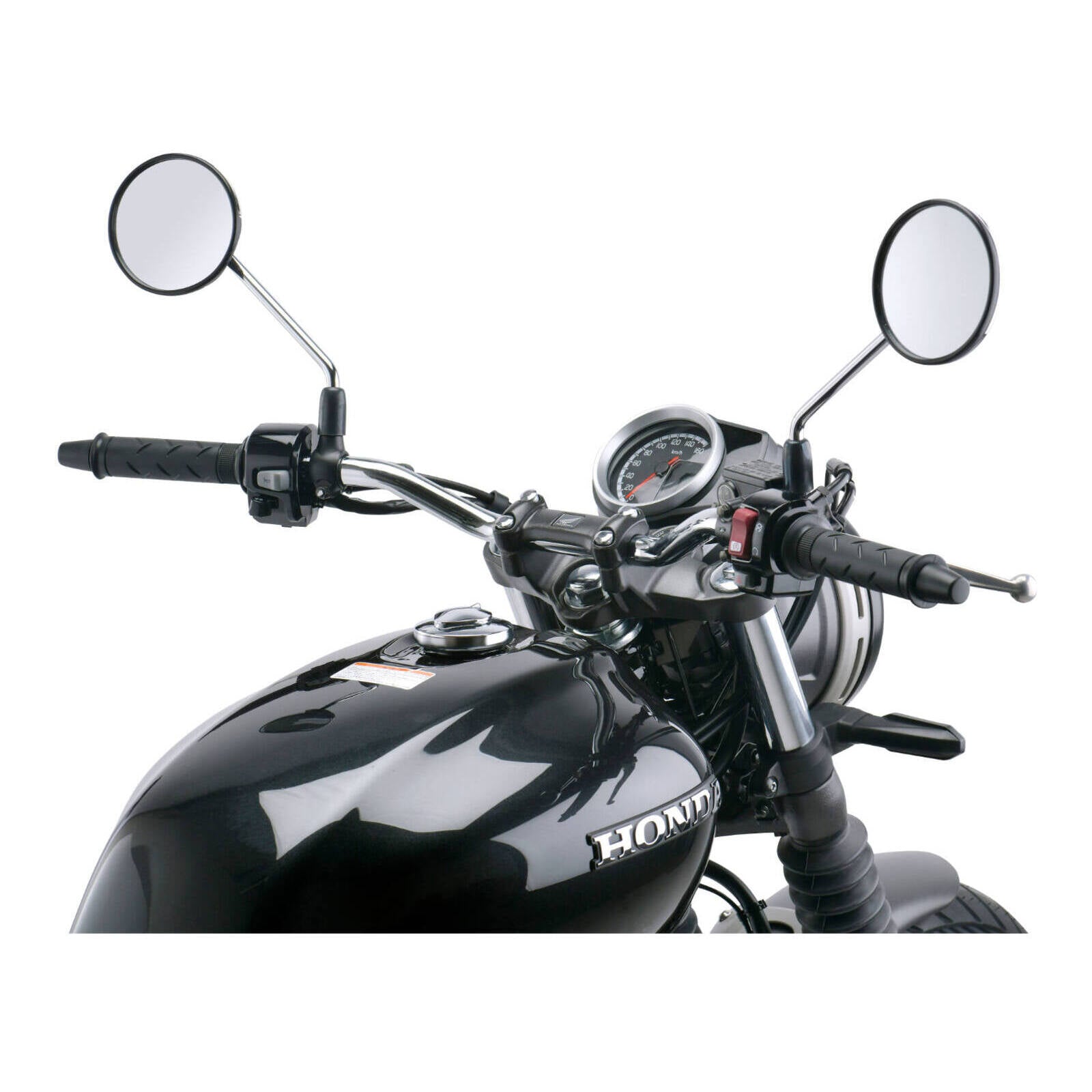 Zeta Bar Rise Kit - Height 19mm, 22.2mm Bar - Black