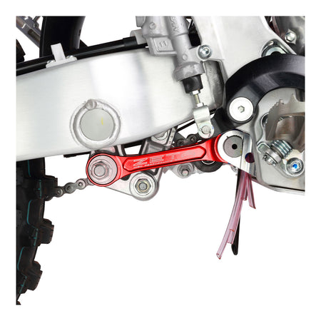 Zeta RSL Adjustable Lowering Link - Assorted Honda CRF Models - Red