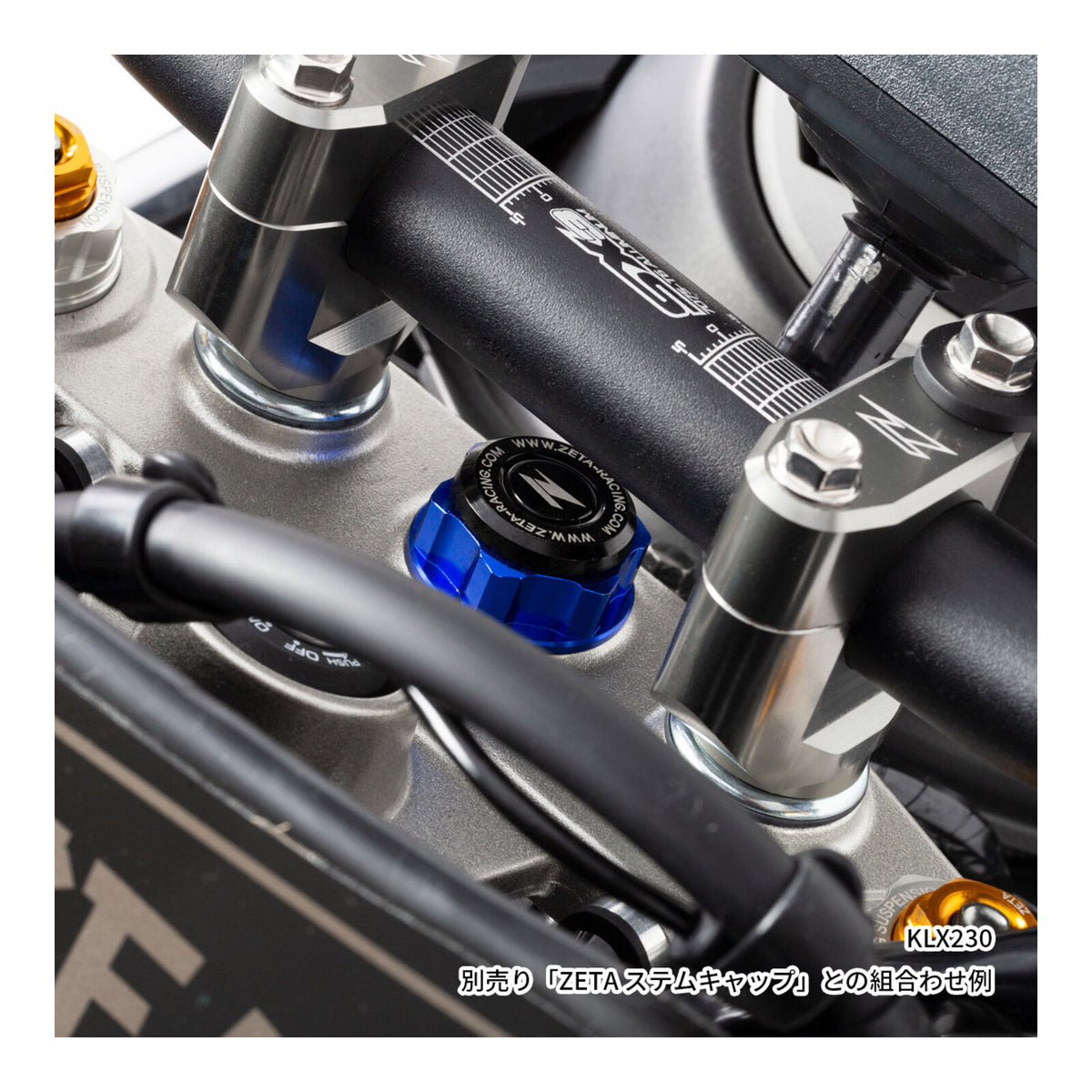 Zeta Stem Nut (M24x32 P1.0 H12) - Blue