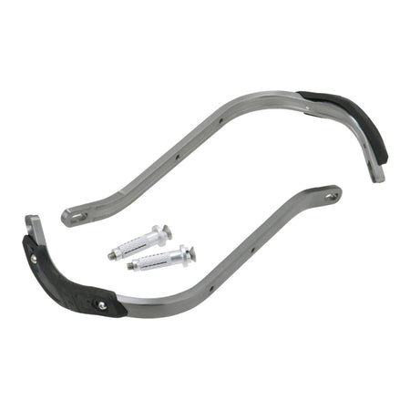 Zeta Pro Armor Bended Hand Guard - Titanium Colour