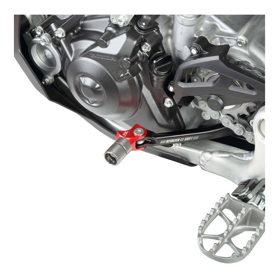 Zeta Revolver Shift Lever Honda CRF250R/RX '18- - Red