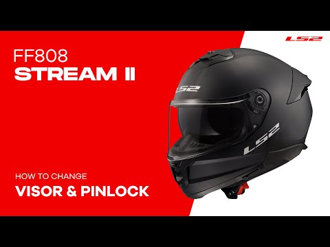 LS2 FF808 Stream II Shadow - Matte Titanium / Grey