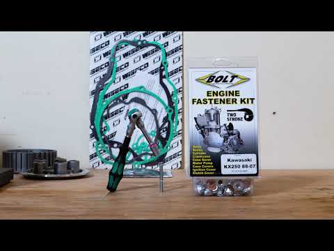 Bolt Engine Fastener Kit Yamaha YZ250 '90-'20 YZ250X '16-'19